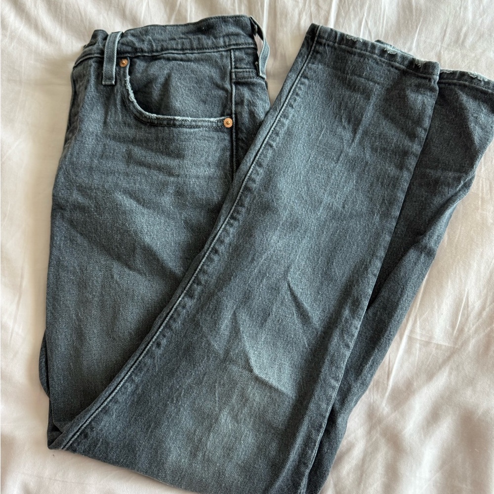 Levi’s Washed Black Denim Jeans